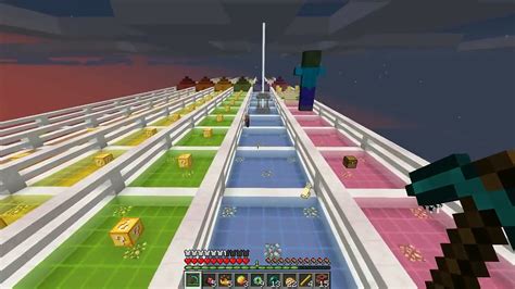 Minecraft INSANE LUCKY BLOCK RACE Lucky Block Mod Modded Mini Game