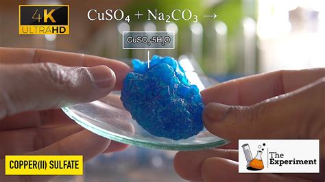 What happens when CuSO4 reacts with Na2CO3? | CuSO4+Na2(CO3) - YouTube