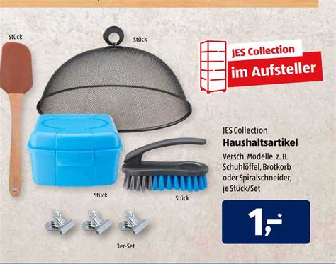 Jes Collection Haushaltartikel Angebot Bei Aldi S D Prospekte De