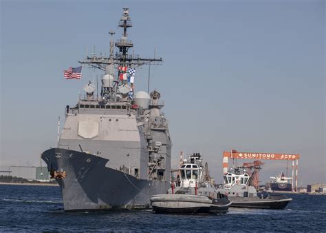 DVIDS - Images - USS Antietam (CG 54) Returns to Yokosuka Following ...