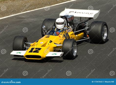 Classic Formula Ford Racing Car At Speed Editorial Stock Photo Image