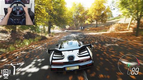 McLaren Senna Forza Horizon 4 Logitech G29 Gameplay YouTube