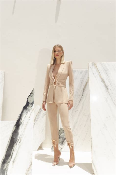 Calça Naja Skinny Nude Voga Brand