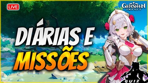 Live 89 🔴 DiÁrias E MissÕes Em Sumeru Genshin Impact Youtube