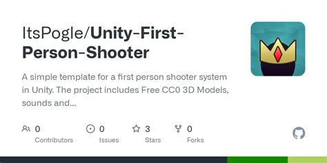 GitHub ItsPogle Unity First Person Shooter A Simple Template For A