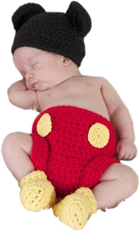 Amazon Pinbo Newborn Photography Prop Baby Costume Crochet Hat