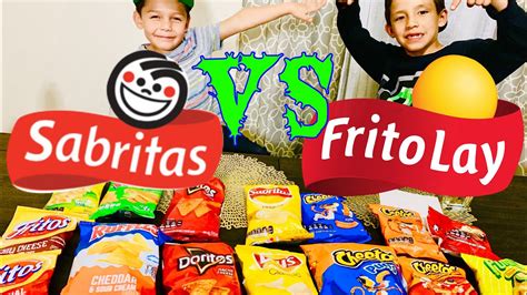 Sabritas Mexicanas Americanas Sabritas Vs Lays YouTube