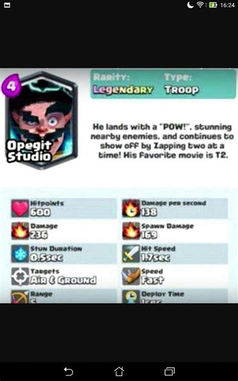 Mago Electrico Electric Wizard Clash Royale Amino Amino