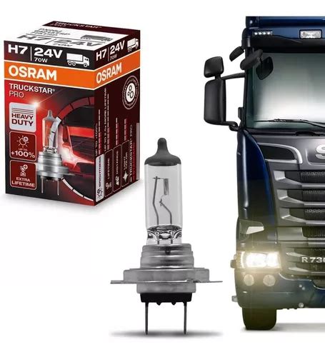 L Mpada Caminh O H Osram Linha Truckstar Pro V W Frete Gr Tis