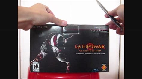 Unboxing God Of War III Ultimate Edition YouTube