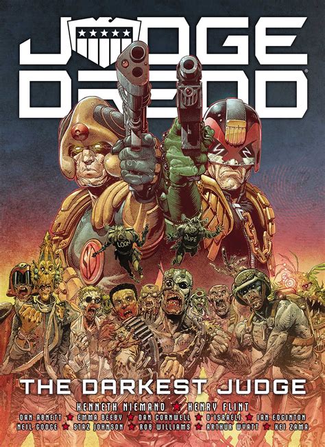 Judge Dredd The Darkest Judge Book By Kenneth Niemand Dan Abnett