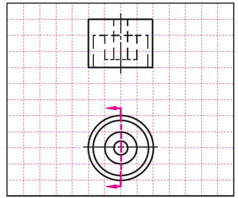 Solved Make Three Orthographic Projection Views Top Front Chegg