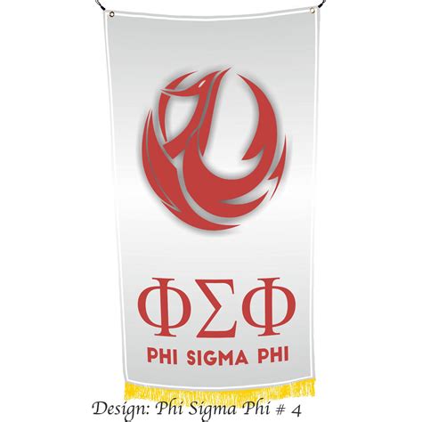 Phi Sigma Phi Officially Licensed Flag Banner Etsy