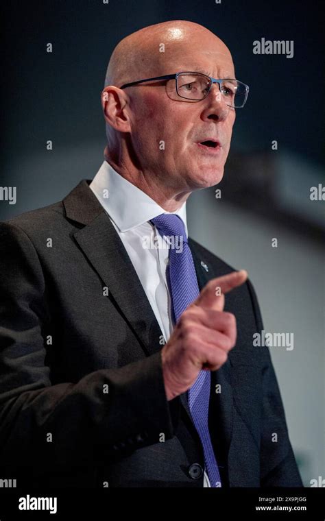 Scottish National Party Leader John Swinney During The Snp General