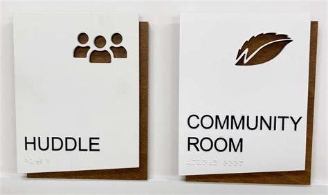 Signage Systems | ADA Compliant Braille Signs