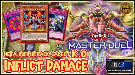 N R FESTIVAL MASTER DUEL BEST TIER 1 DECK EFFECT DAMAGE Inflict