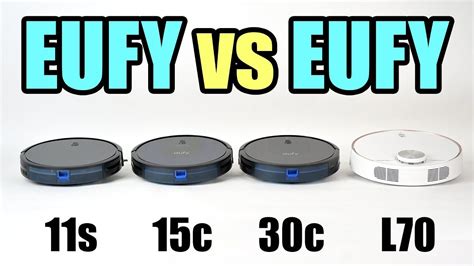 Eufy Robot Vacuums Compared S Vs S Max Vs C Max Vs C Vs L