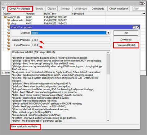 Upgrade Mikrotik RouterOS and Firmware version - techieLAB