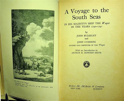 A Voyage To The South Seas In His Majestys Ship Wager In The Years