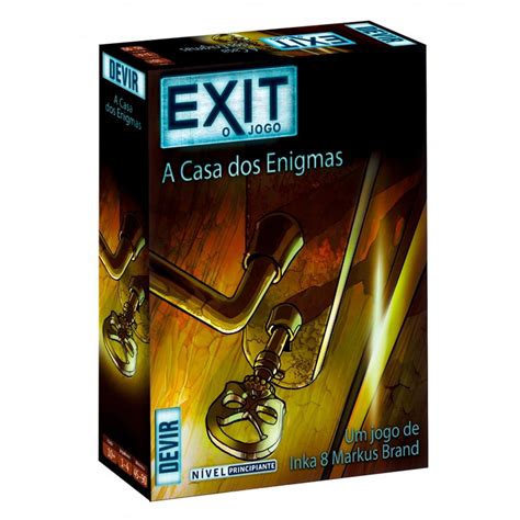 Jogo De Tabuleiro Exit Casa Dos Enigmas Devir Bgexit Pt Kabum