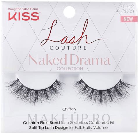 Gene False Kiss Lash Couture Naked Drama Collection Chiffon Makeup Ro