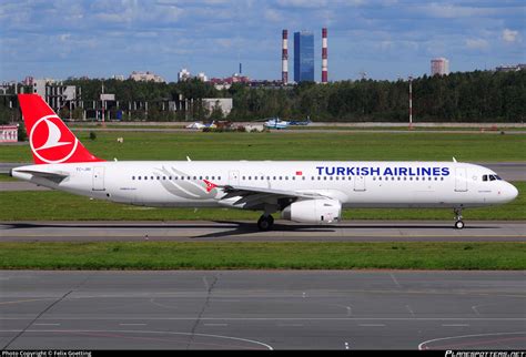 TC JRI Turkish Airlines Airbus A321 231 Photo By Felix Goetting ID