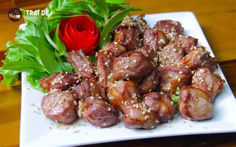 Cách làm thịt dê chao dầu thơm ngon, khó cưỡng tại nhà - Nhà Hàng Trại Dê