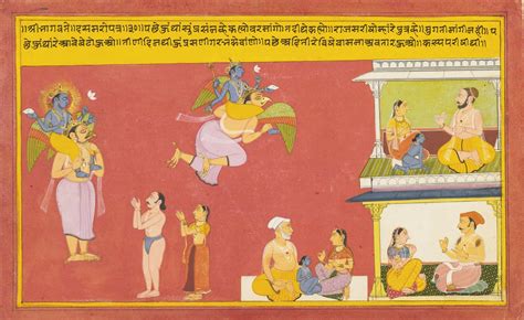 An Illustration To The Bhagav Figurative Sotheby S