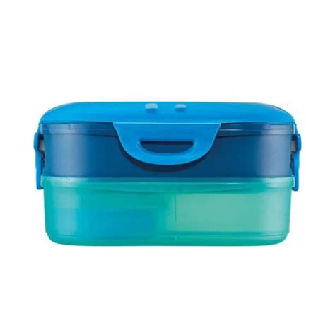 Tupper De Alimentos 3 En 1 Azul MAPED PICNIK Rimsory