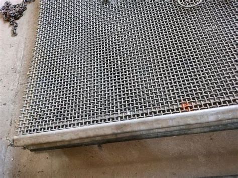 Double Crimped Wire Mesh Stone Crusher Screen At Rs Kg Stone