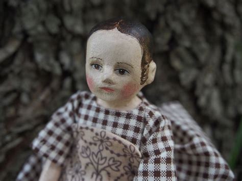 Elaine Mcnally Hitty Izannah Doll Art Dolls Antique Dolls Walker Art