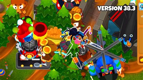 Btd Ravine Chimps Black Border W Big Bloons Monke Auto Start On