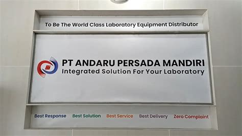 Distributor Alat Laboratorium PT Andaru Persada Mandiri Company