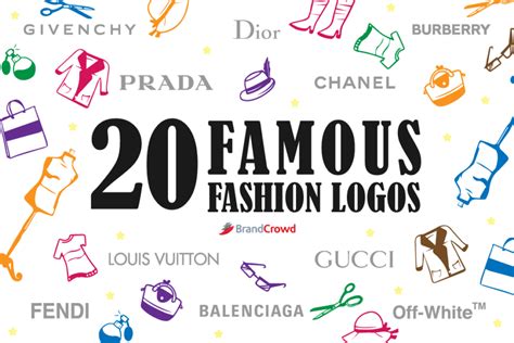 20 Famous Fashion Logos | BrandCrowd blog