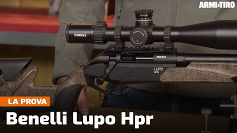 Benelli Lupo Hpr Calibro Winchester La Bolt Action Per La Lunga