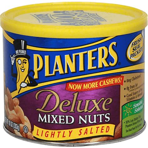 Planters Deluxe Mixed Nuts Lightly Salted Shop Priceless Foods