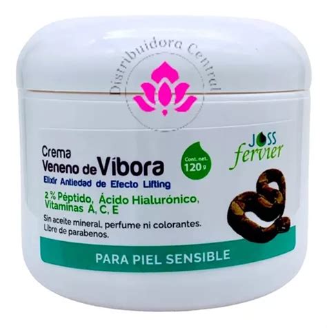 Crema Veneno De Vibora Joss Fervier 120grs Meses Sin Intereses