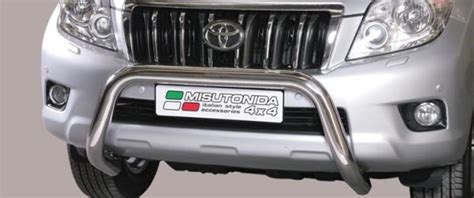 Defensa Delantera Barras En Acero Inoxidable Homologacion Ec Toyota Land Cruiser 150 14