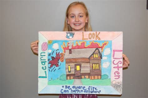 2019 Fire Prevention Poster Contest Tour Collierville