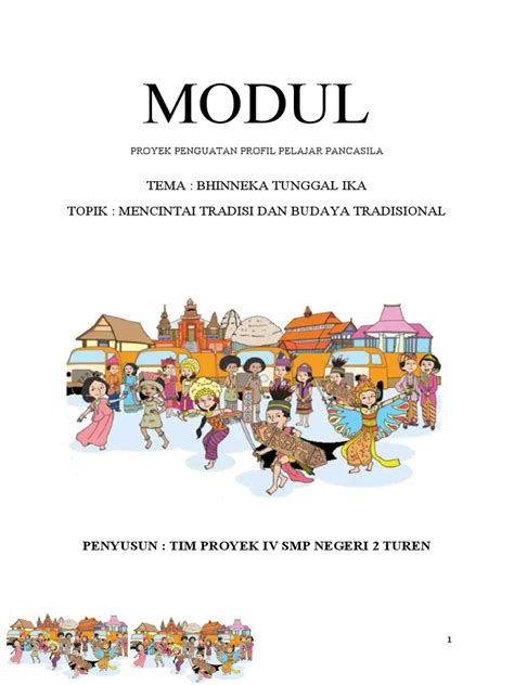 Modul P5 Bhinneka Tunggal Ika Pdf