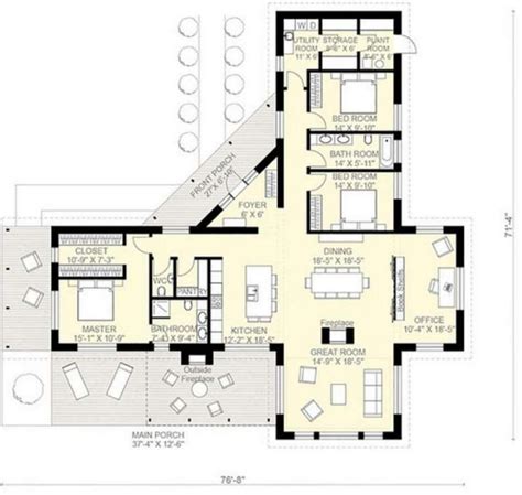 Planos De Casas De Una Planta Planos De Casas Modernas Casas De Sexiz Pix