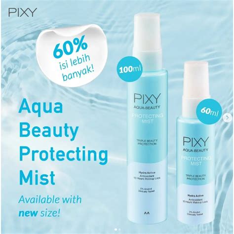 Jual Pixy Aqua Beauty Protecting Mist Setting Spray Face 100ml Face