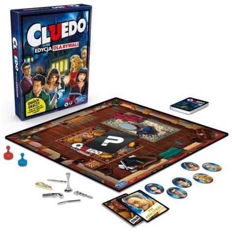 Hasbro Gra Planszowa Cluedo Edycja Dla Rywali E Stan Nowy