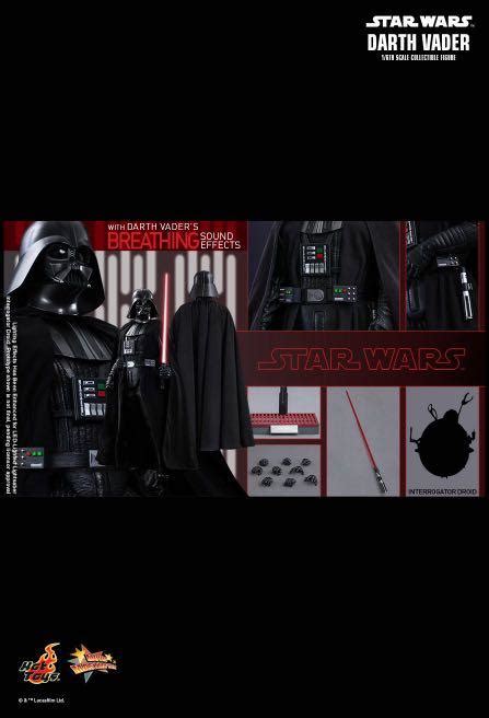 Hottoys MMS279 Hot Toys Star Wars Episode IV A New Hope Darth Vader 興趣及遊戲 玩具 遊戲類 Carousell