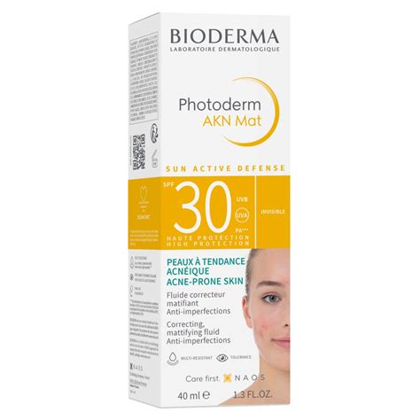 Bioderma Photoderm Akn Mat Krema Spf 30 40 Ml Mojaljekarna