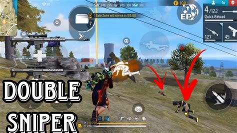 Double Sniper Challenge In Free Fire Max Solo Vs Squad With Yukit Gamer