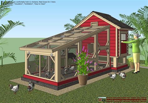 Sntila S110 Chicken Coop Plans Construction Chicken Coop Design How To