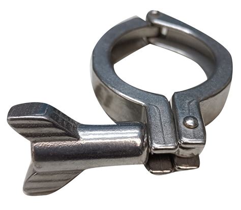 SS304 Silver Industrial Stainless Steel Clamp, Size: 8 Inch ( Length ...