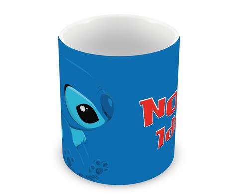 Caneca Polímero Stitch Nome e Idade Personalizada Elo7