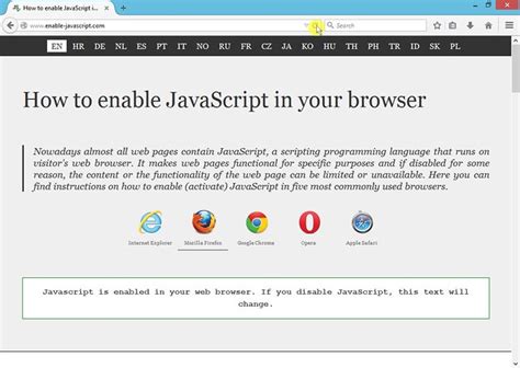 How To Enable Javascript In Your Browser And Why